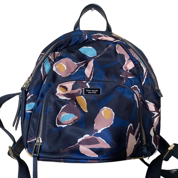 Kate Spade floral nylon backpack - Picture 2 of 8